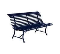 Fermob Banc LOUISIANE - 92 bleu abysse - 150 x 80 x 72 cm