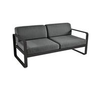 Fermob Canapé deux places BELLEVIE - 42 réglisse - gris graphite