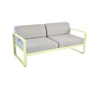 Fermob Canapé deux places BELLEVIE - A6 citron givré - gris flanelle