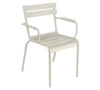 Set de 4 chaises de jardin avec accoudoirs Luxembourg WxHxD 52x88x57cm