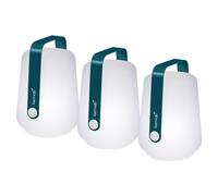 Fermob Ensemble de 3 lampes Balad - 21 bleu acapulco
