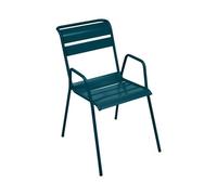 Fermob - Fauteuil bridge empilable Bleu