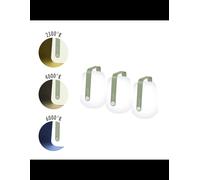 FERMOB Lot de 3 Lampes d'extérieur Balad H.12cm LOHNER by Fermob - NOIR