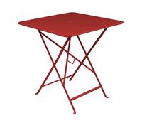 Fermob - Table carrée Rouge