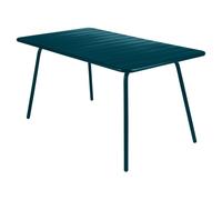 Fermob Table LUXEMBOURG - 21 bleu acapulco - 143 x 80 cm