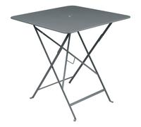 Fermob Table pliante BISTRO carrée - 26 gris orage - 71 x 71 cm