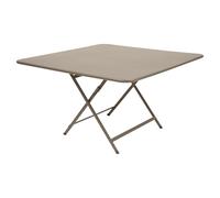 Fermob Table pliante CARACTÈRE - 14 muscade - carré, 128 x 128 cm