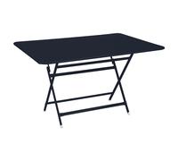 Fermob Table pliante CARACTÈRE - 92 bleu abysse - 128 x 90 cm