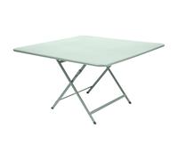 Fermob Table pliante CARACTÈRE - A7 menthe glaciale - carré, 128 x 128 cm