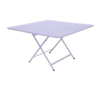 Fermob Table pliante CARACTÈRE - D1 Guimauve - carré, 128 x 128 cm