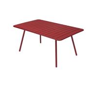 Fermob - Table rectangulaire Rouge