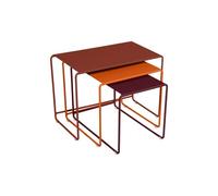 Fermob - Tables gigognes Rouge