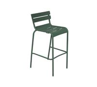 Fermob Tabouret de bar LUXEMBOURG avec dossier - 02 vert cèdre