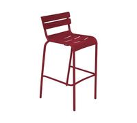 Fermob - Tabouret haut empilable Rouge