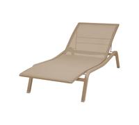 Fermob - Transat inclinable empilable Beige