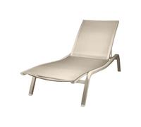 Fermob - Transat inclinable empilable Beige