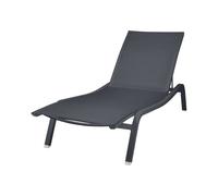 Fermob - Transat inclinable empilable Noir