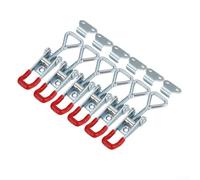 Fermoir de Tension Réglable Acier 6 GH-4001 Loquet à Ressort 220lbs pour Boîte Outils