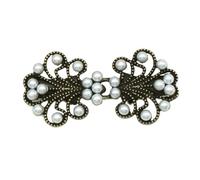 Fermoirs en strass pour pull, châle, gueule de canard, vêtements, gilets, boucles de connexion, cardigan, écharpe, décoration, tendance, strass, pull, clip, Style E, Comme décrit