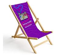 Ferocity Chaise Longue Pliable en Bois Fauteuil de Plage Pliant en hetre Classique Lit de Plage Light Aku [119]