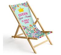 Ferocity Chaise Longue Pliable en Bois Fauteuil de Plage Pliant en hetre Classique Lit de Plage Queen [119]