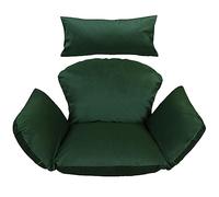 Ferocity Suspendu Hamac Chaise Coussins, Imperméable Siège de Chaise Rembourrage pour Patio Jardin, Balançoire Panier Suspendu Coussin de Siege, Green Vert [114]