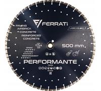 Ferrati Performante 500 mm Disque à tronçonner diamanté