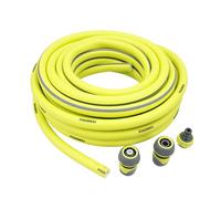 Ferrestock FSKMDU007 Tuyau d'arrosage en PVC souple avec renfort en polyester, 3 couches, résistant aux rayons UV, anti-algues, 20 m (19 mm)