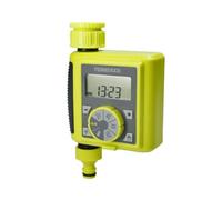 Ferrestock FSKPRO003 Programmateur d'arrosage numérique, régule la fréquence et la durée de l'arrosage, arrosage Manuel, programmes Courts, Bouton Delay, Filetage supérieur de 3/4" et Sortie avec