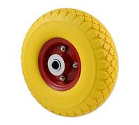 Ferrestock FSKRAM001 - Roue solide pour Chariot d'entrepôt Professionnel ou Domestique avec Centre Métallique