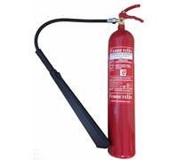 Ferretelix® Extincteur CO2 5 Kg avec Support - Haute Efficacité Sans Résidus - Certifié Directive 2014/68/UE