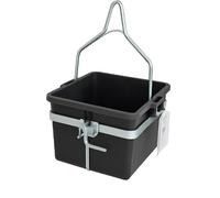 Ferri Group Seau pour Monte-Charge - Seau en Plastique avec Structure Métallique pour Treuil - Coffre à Outils de Chantier pour Usage Professionnel (Carré 40x40 cm)