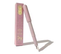 Ferris Wheel Press , Carrousel Stylo-plume en acrylique mélangé avec capuchon de verrouillage hermétique Lady Rose, rose clair, pointe fine