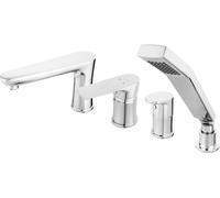 Ferro Algeo Square mitigeur bain-douche pour baignoire chrome BAQ11A