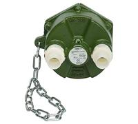 Ferroni Pompe auto-amorçante pour prise de force d'irrigation MT300-40 - 40 MM Vert Acier inoxydable Pompe à eau