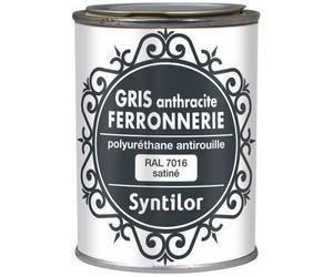 Ferronnerie gris anthracite ral 7016 Finition : Satin 250 ml