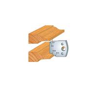 Fers de Toupie - Hauteur 40 mm - Epaisseur 4 mm - 2 trous diamètre 6 mm entraxe 24 mm