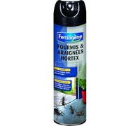 Fertiligène Aérosol fourmis et araignées HORTEX 400 ML | Pulvérisation pratique pour traiter les zones de passage.