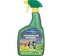 FERTILIGÈNE Anti-Cochenilles Prêt à l'Emploi 700ml - Élimine Œufs, Larves & Adultes - Huile de Colza & Pyrètre - Utilisable en Agriculture Biologique
