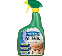Anti-Fourmis FERTILIGENE PAE - 800ml - Elimine les fourmis noires du jardin - Intérieur et abords de la maison