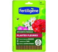 Fertiligène Bâtonnets d'engrais Plantes Fleuries, géraniums 40 bâtonnets