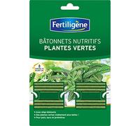 Fertiligene Bâtonnets Nutritifs Plantes Vertes - 40 Bâtonnets