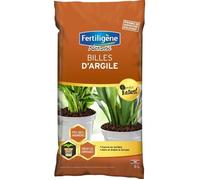 Fertiligène NATUREN FBIL6P - Billes d'argile UAB 6 L - Aère et Draine Le terreau - Couvre en Surface pour réduire Les arrosages - Limiter Les Mauvaises Herbes - Produit Naturel et fabriqué en France