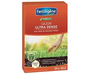 FERTILIGENE DENS35 - Semences Gazon Ultra Dense 875 g - Premières pousses en 1 semaine - Limite les mauvaises herbes - Rendu fin et esthétique - Excellente résistance aux piétinements - Pour 35 m²