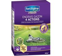 FERTILIGENE Engrais Gazon 4 Actions - 2,45 kg