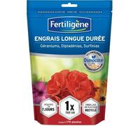 FERTILIGENE OSGERN - Engrais Granulés Longue Durée Osmocote Max Géranium, Dipladénias 700 g - Pratique, 1 seule application par an - Protège les racines - Résultats dès 1semaine - Pour 175 plantes
