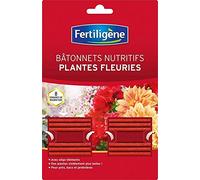 Fertiligène FBPF - Engrais Bâtonnets Nutritifs Plantes Fleuries x 40 - Pour des plantes plus belles - Formule avec oligo-éléments - Jusqu'à 8 semaines de nourriture - Plantes en pots et jardinières