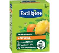 FERTILIGENE FEGAGR650 - Engrais Végétal Agrumes, Plantes Méditerranéennes 650 g - Des fruits plus abondants - Seulement 1 application en 3 mois - Jusqu'à 26 arbres - Produit 100% naturel avec zéolite