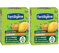 FERTILIGENE FEGAGR650 - Engrais Végétal Agrumes, Plantes Méditerranéennes 650 g - Des fruits plus abondants - Seulement 1 application en 3 mois - Jusqu'à 26 arbres - Produit 100% naturel avec zéolite