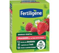 FERTILIGENE FEGFRA650 - Engrais Végétal Fraisiers et Autres Petits Fruits 650 g - Des récoltes plus abondantes - Seulement 1 application en 3 mois - Jusqu'à 8m² - Produit 100% naturel avec zéolite